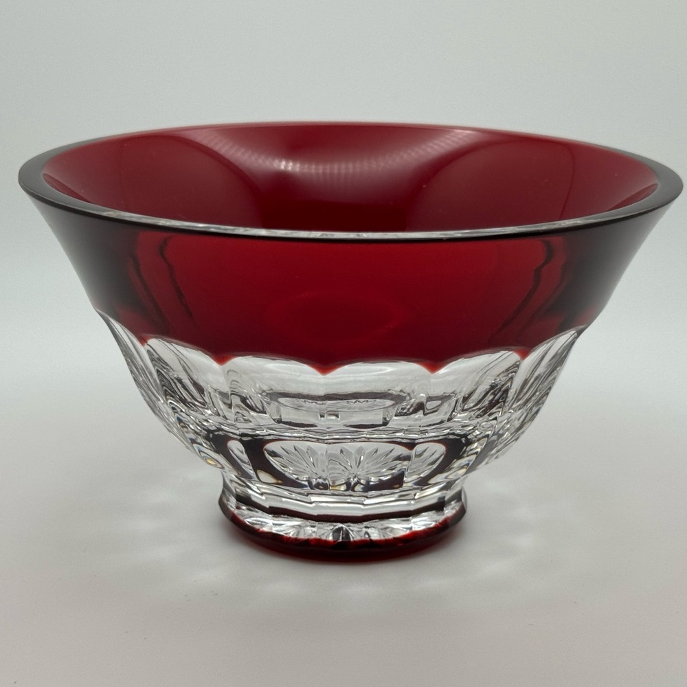 Waterford Crystal "Simply Red" 5" Round Bowl